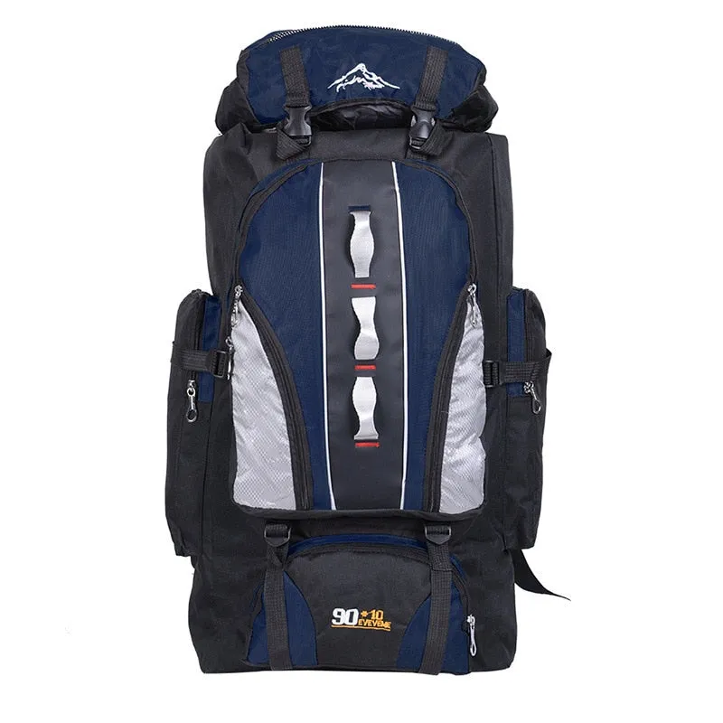 100L Large Capacity Camping Hiking Backpack