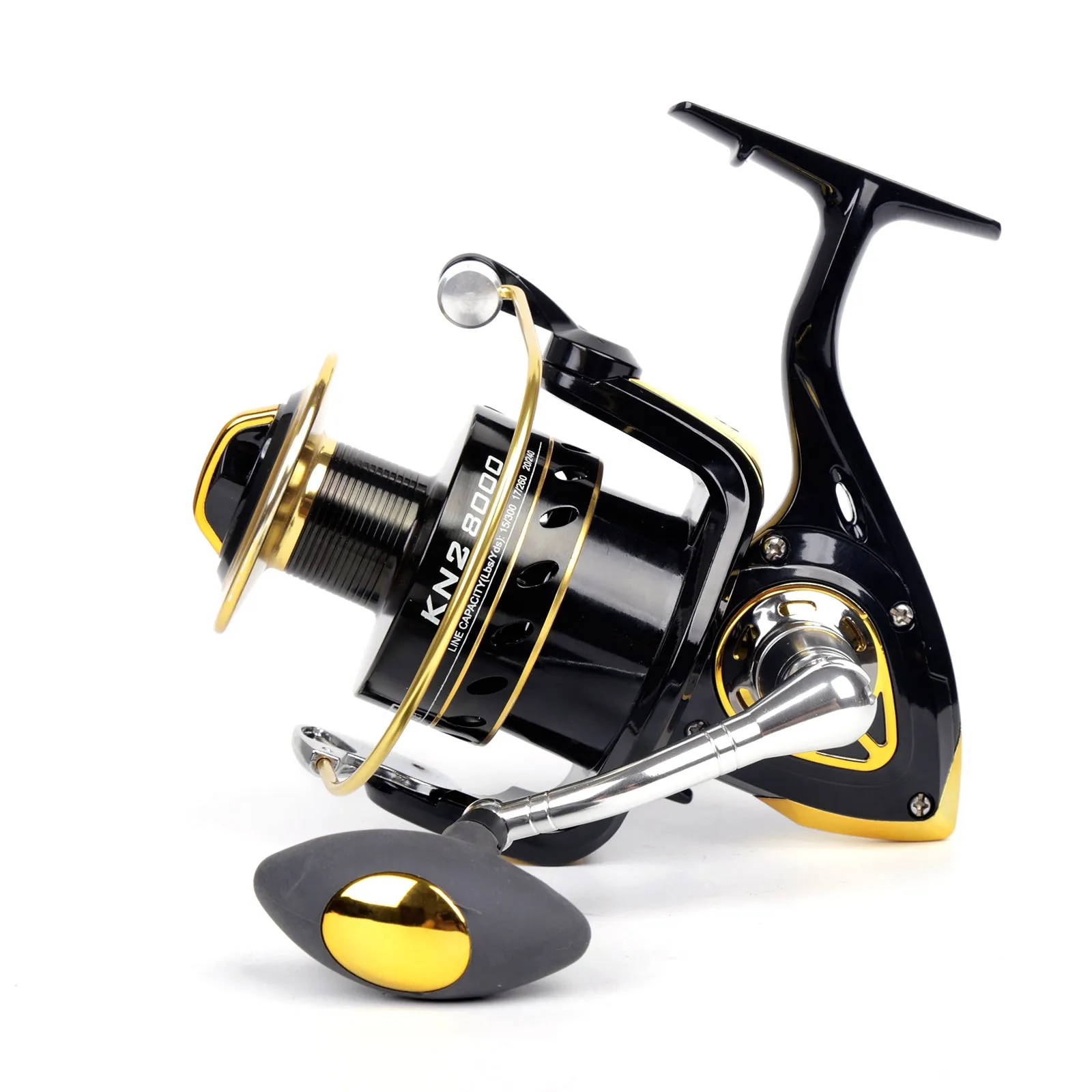 11BB 4.2:1 BANDO 7000/8000/10000 Boat Spinning Fishing Reel - USA