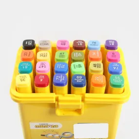 24 Color Dual Tip Marker Set