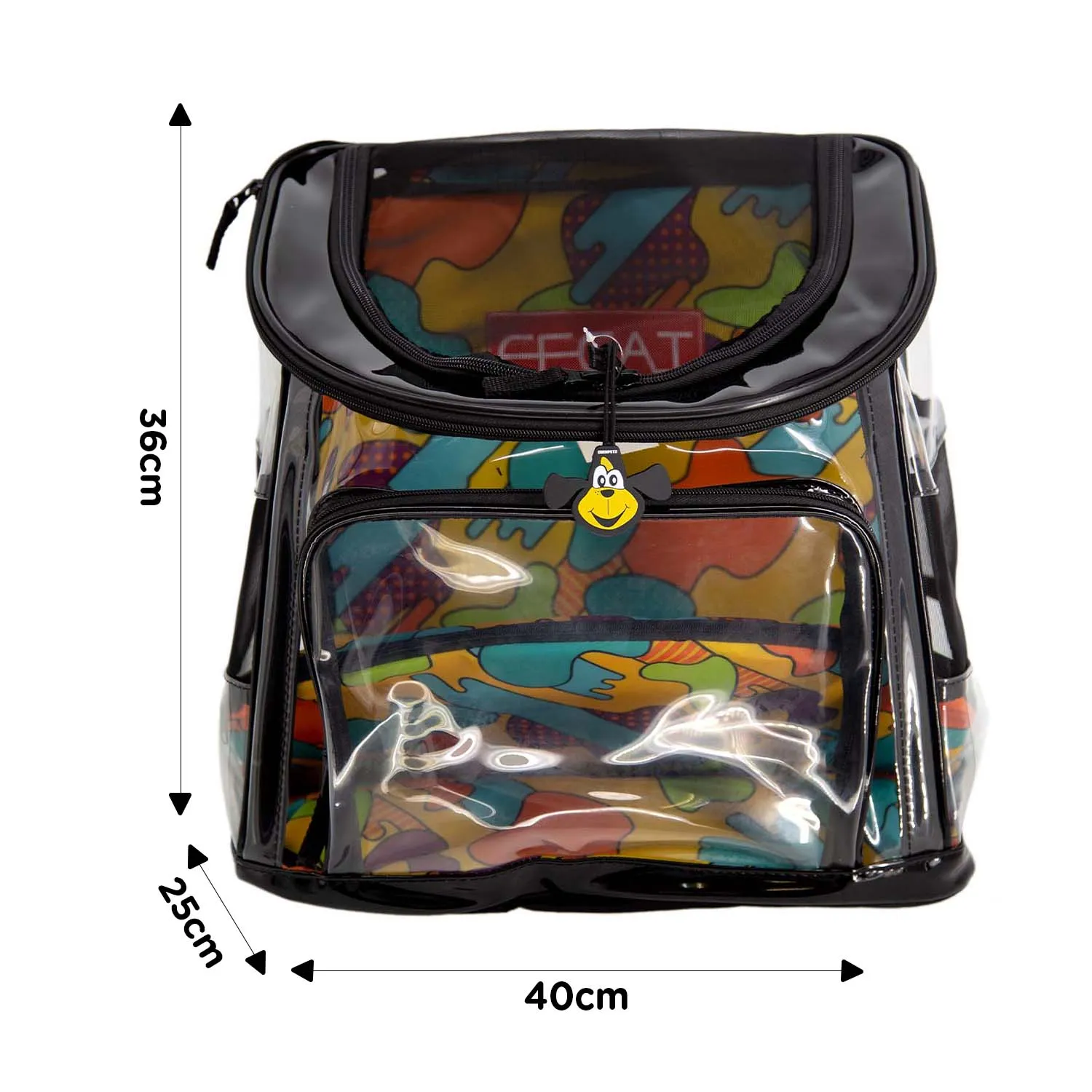 2gather Transparent Backpack (Multicolor)