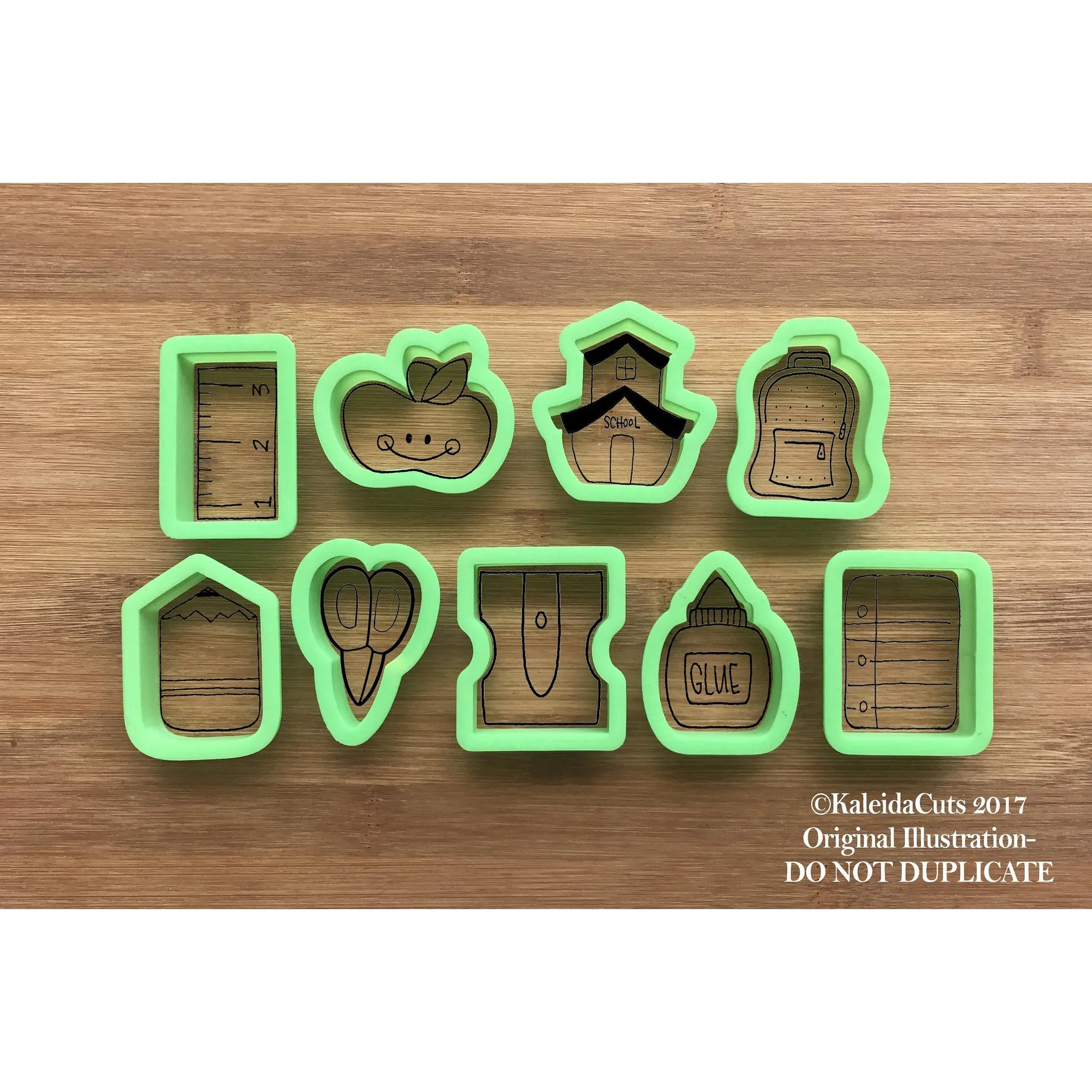 2" Mini SET (9 Cookie Cutters)