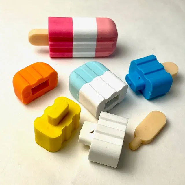 380191 IWAKO ICE CREAM BAR ERASERS-30