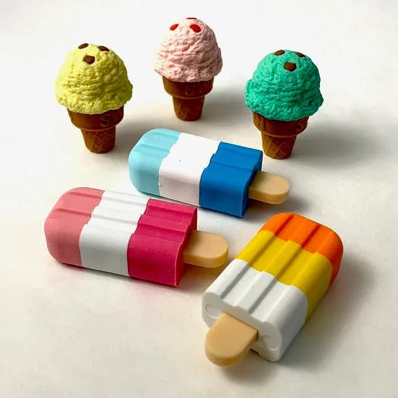 380191 IWAKO ICE CREAM BAR ERASERS-30