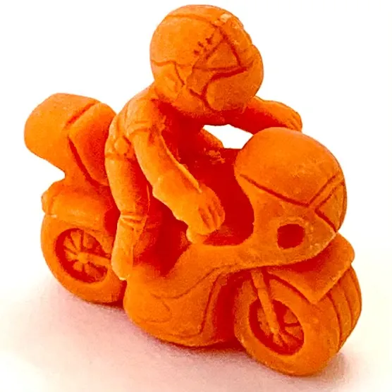 382301 Two Biker Japanese Erasers a bag-30