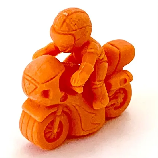 382301 Two Biker Japanese Erasers a bag-30