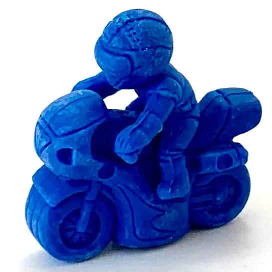 382301 Two Biker Japanese Erasers a bag-30