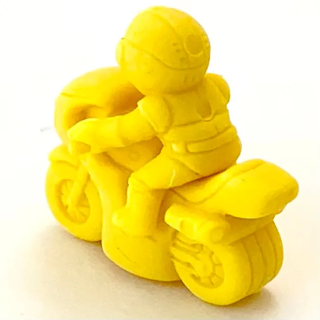 382301 Two Biker Japanese Erasers a bag-30