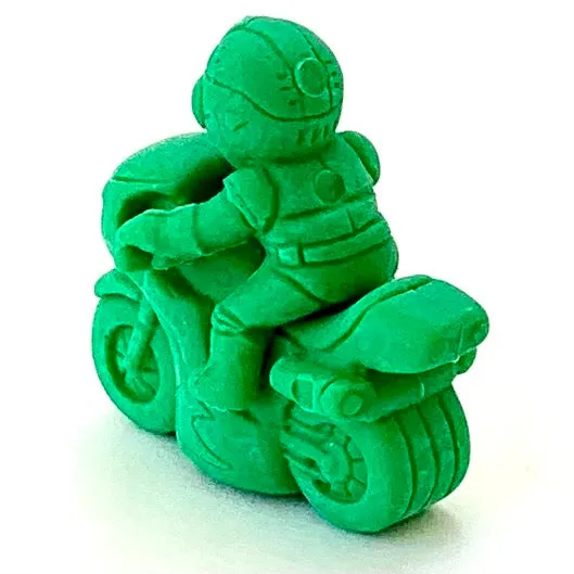 382301 Two Biker Japanese Erasers a bag-30