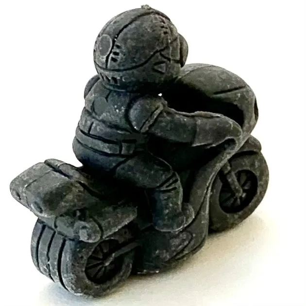 382301 Two Biker Japanese Erasers a bag-30