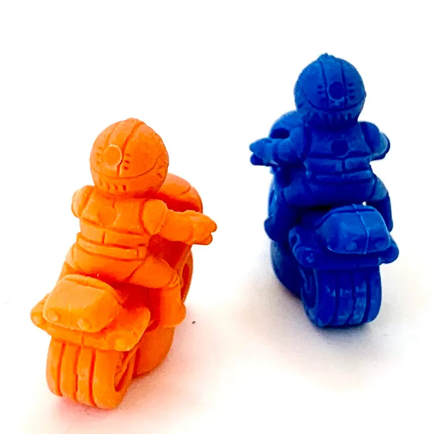 382301 Two Biker Japanese Erasers a bag-30