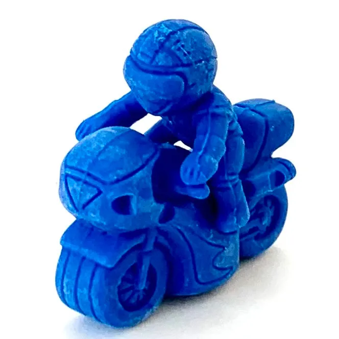 382301 Two Biker Japanese Erasers a bag-30