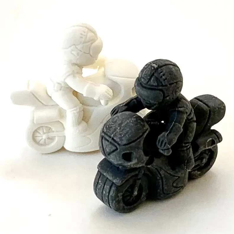 382301 Two Biker Japanese Erasers a bag-30