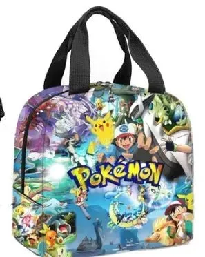 3PC-Set Pikachu Pokémon Backpack