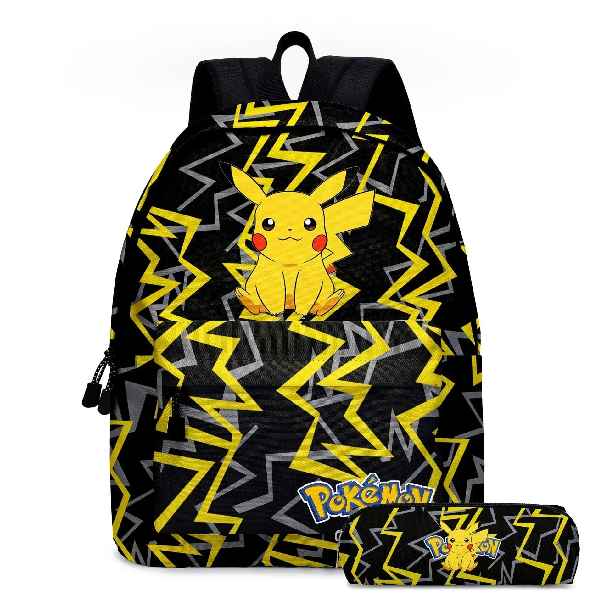 3PC-Set Pikachu Pokémon Backpack