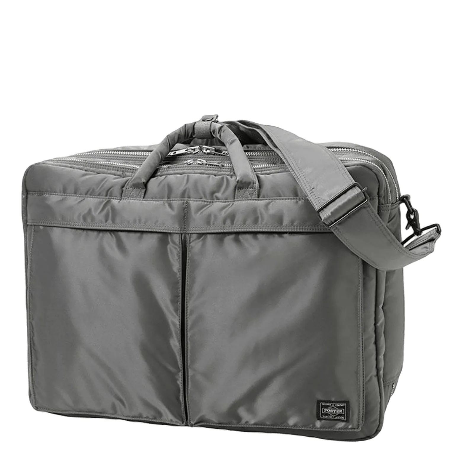 3way Briefcase Gray