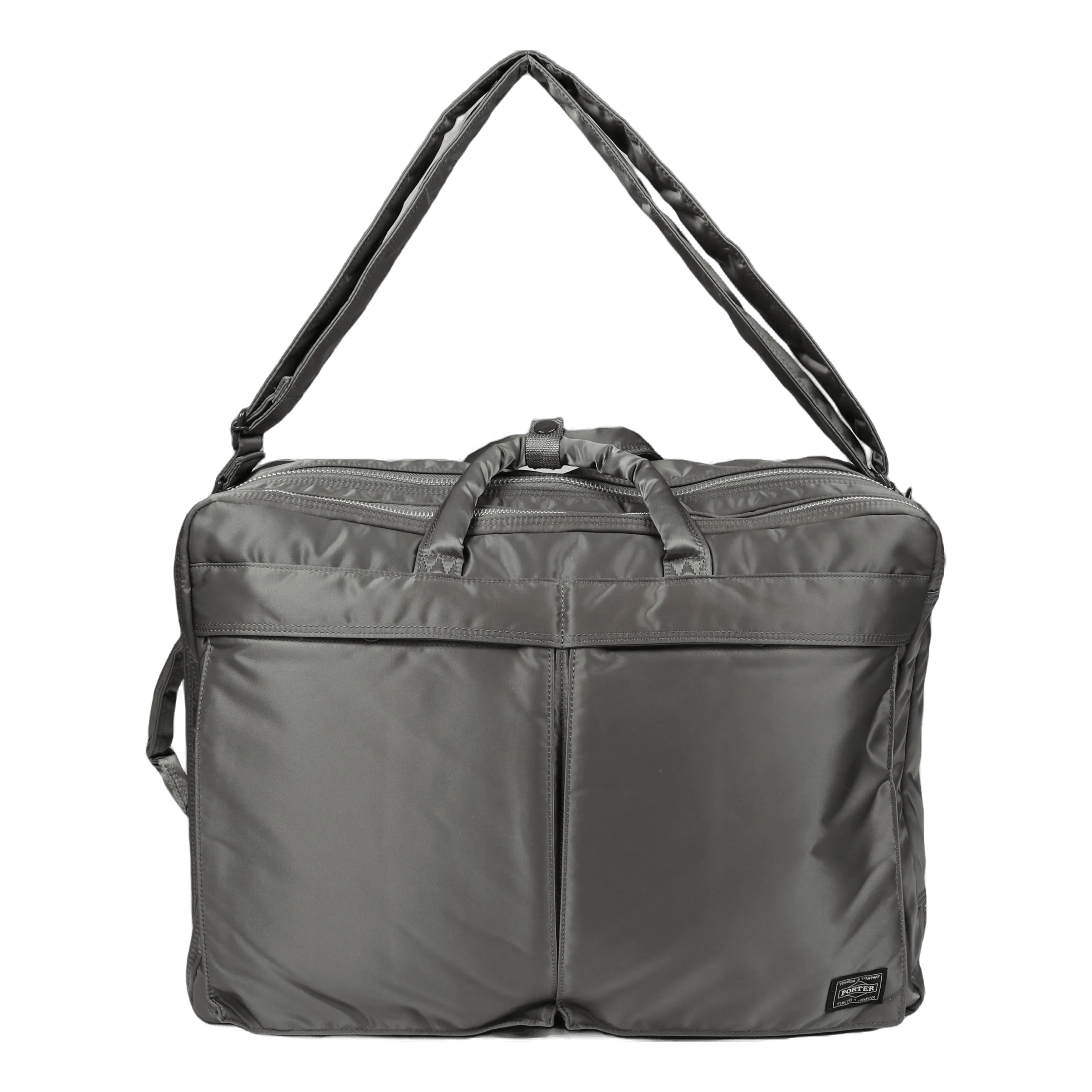 3way Briefcase Gray