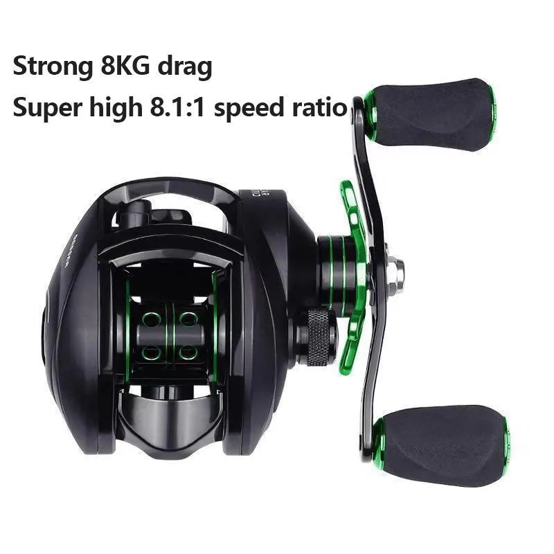 8.1:1 12 1BB Fishing Reel