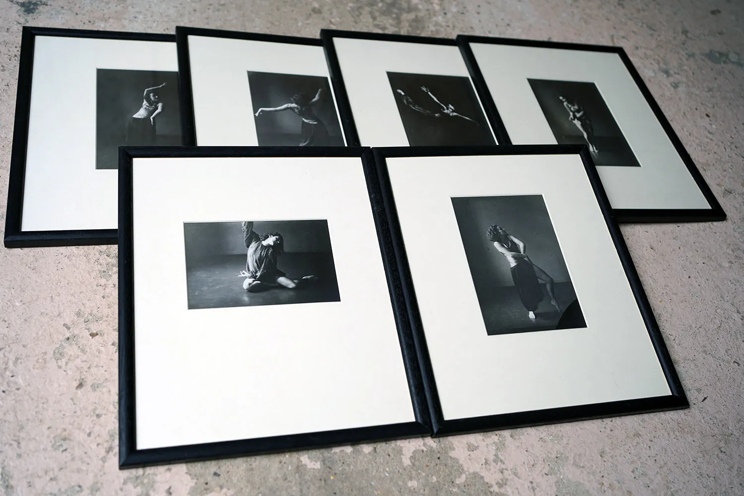 A Group of Six Original Early 20thC Gelatin Silver Photographs of Expressive Dance c.1925-35