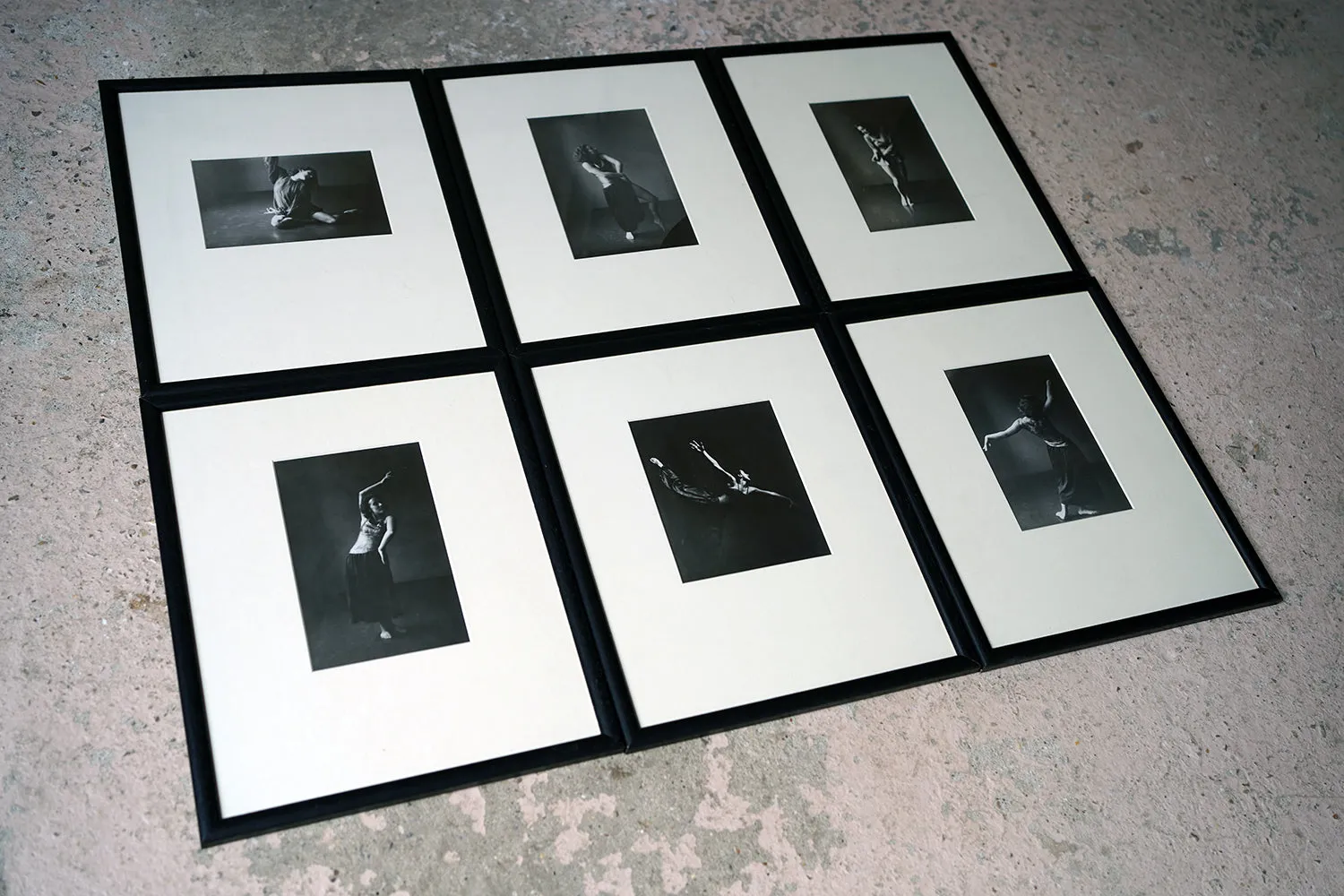 A Group of Six Original Early 20thC Gelatin Silver Photographs of Expressive Dance c.1925-35