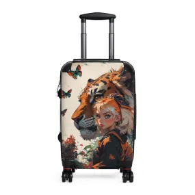 Adventurous Tiger Suitcase | Travel Luggage for Animal Lovers