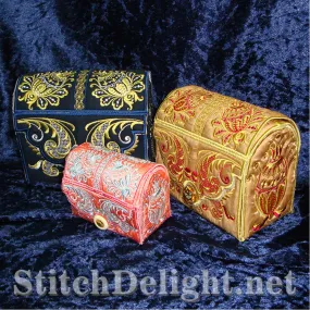 AE006 Goldwork Treasure Chest