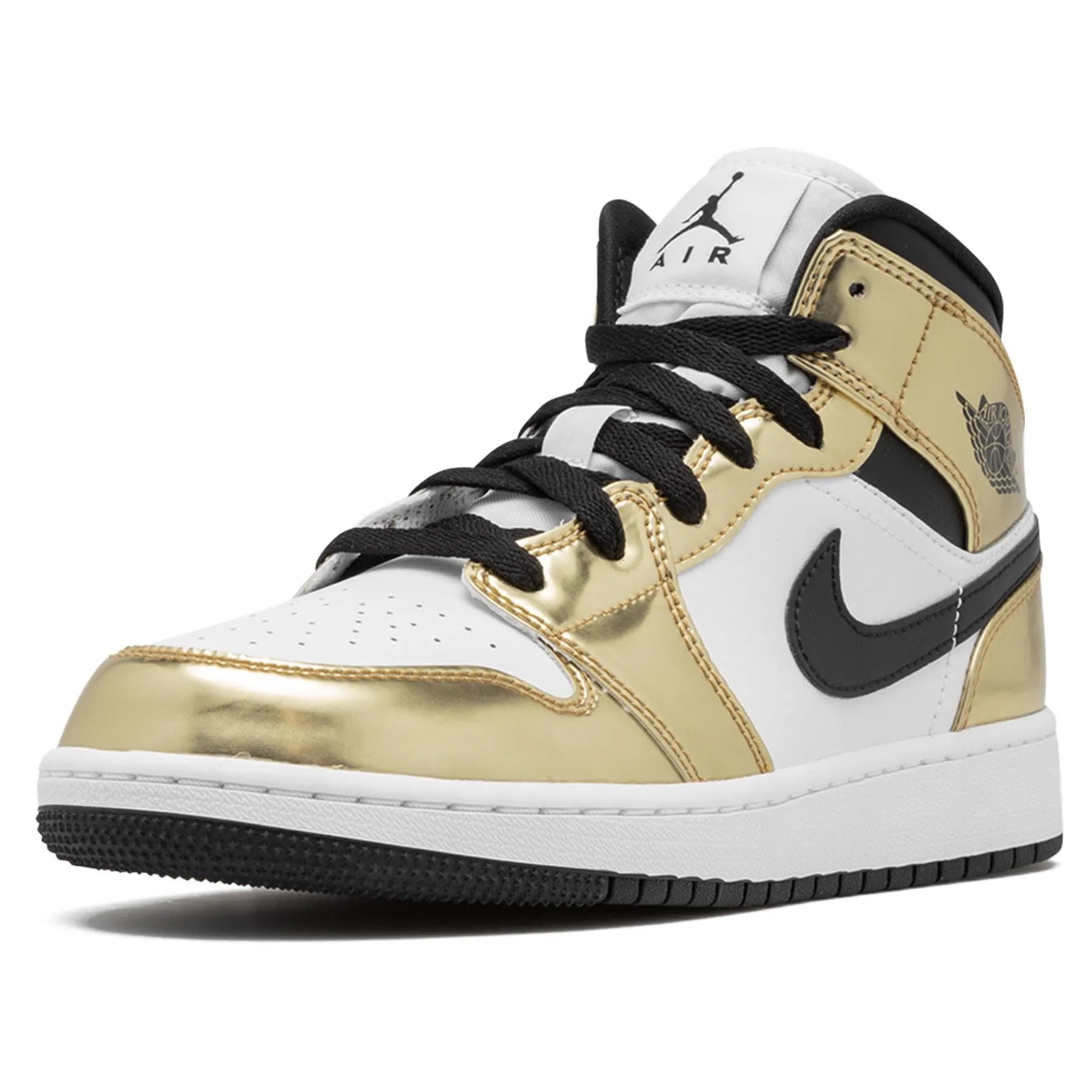 Air Jordan 1 Mid SE GS 'Metallic Gold'