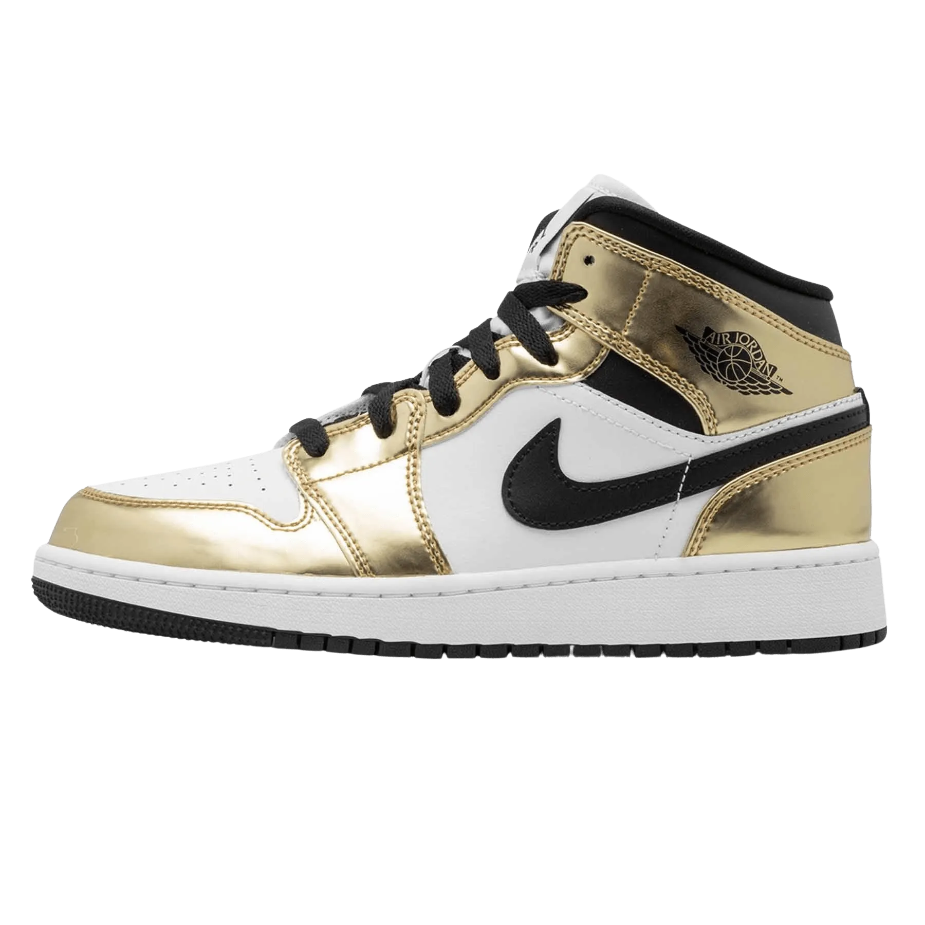 Air Jordan 1 Mid SE GS 'Metallic Gold'