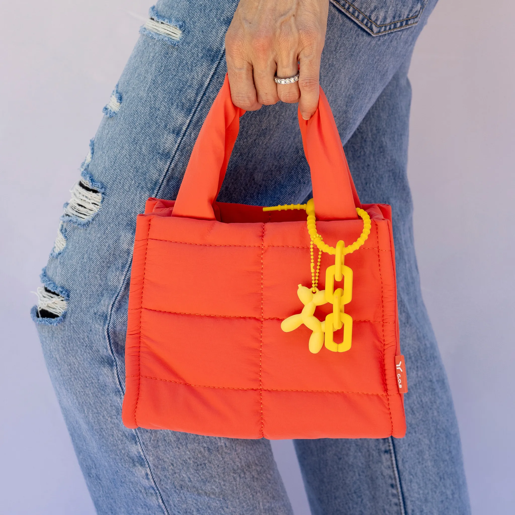 Anytime Small Neon Flare Handbag