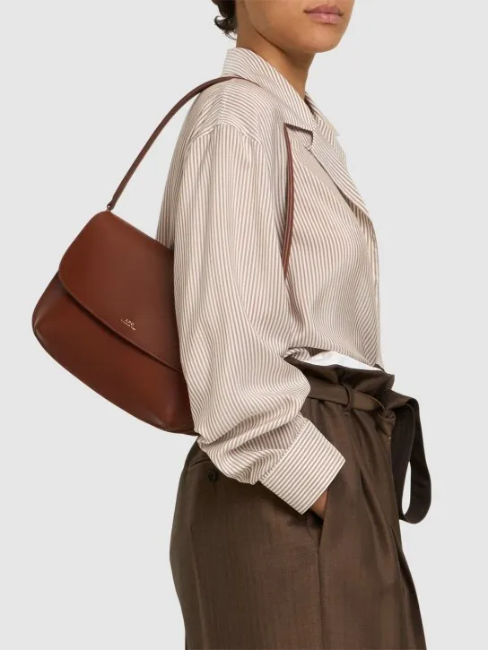 A.P.C.   Sarah leather shoulder bag 