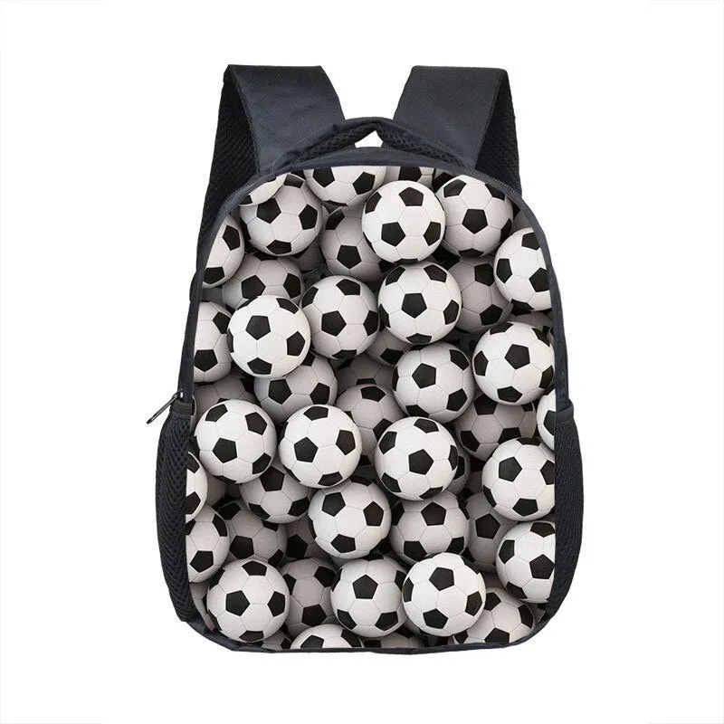 Athletic Print Backpack 12 Inch Kindergarten