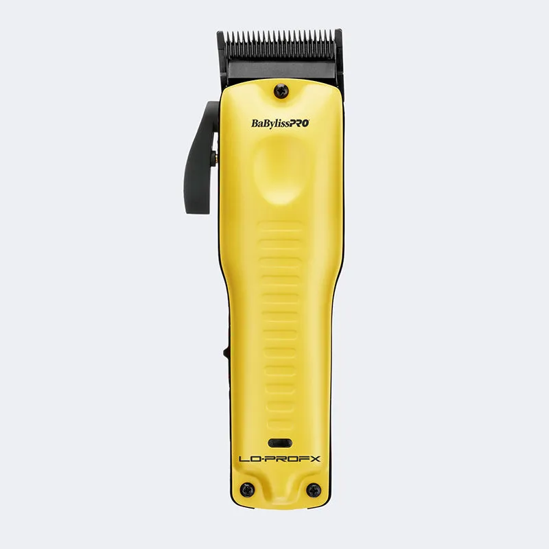 BaByliss PRO - Lo-PROFX Clipper, Influencer Special Edition, Yellow