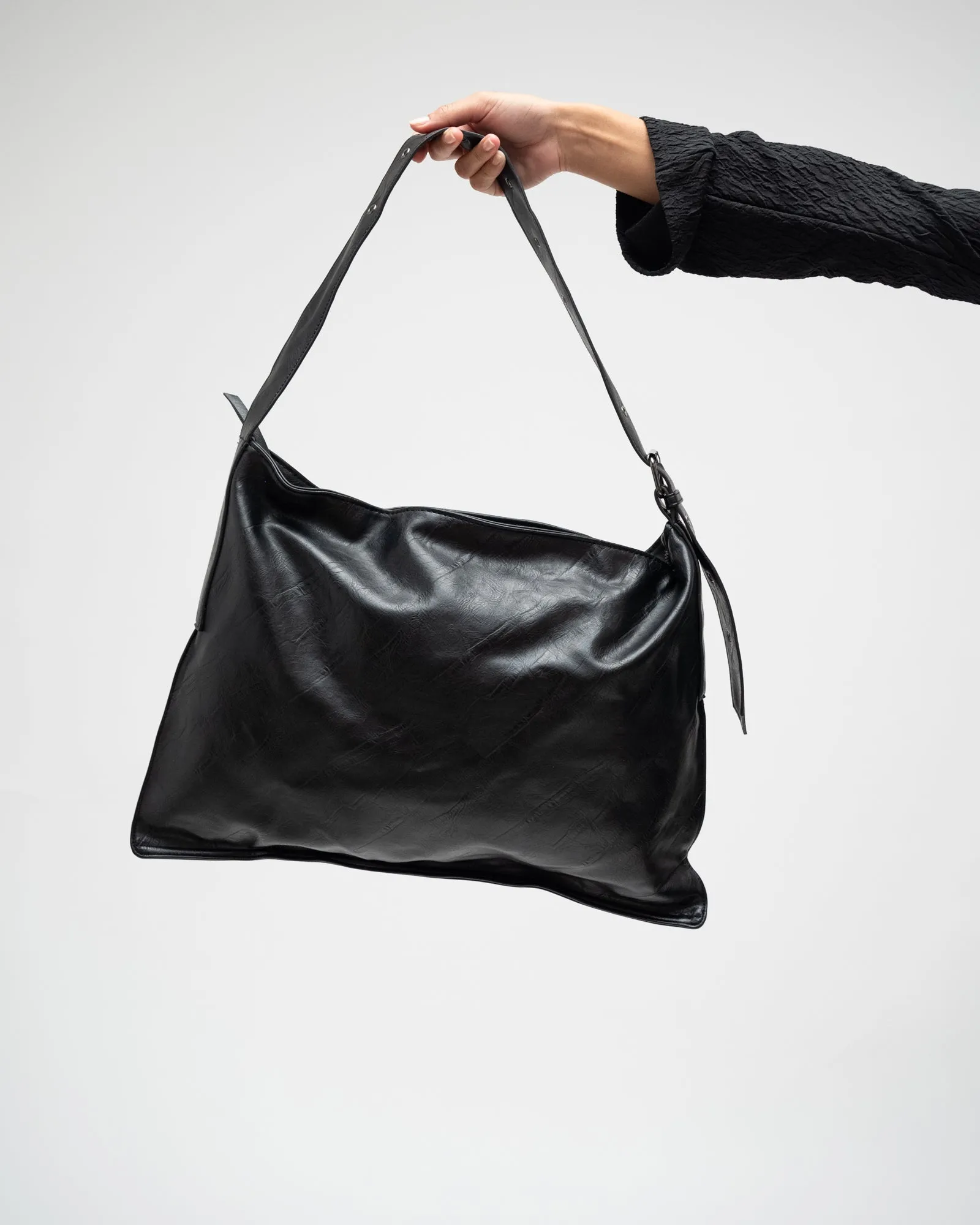 Bag Noor Black Faux Leather