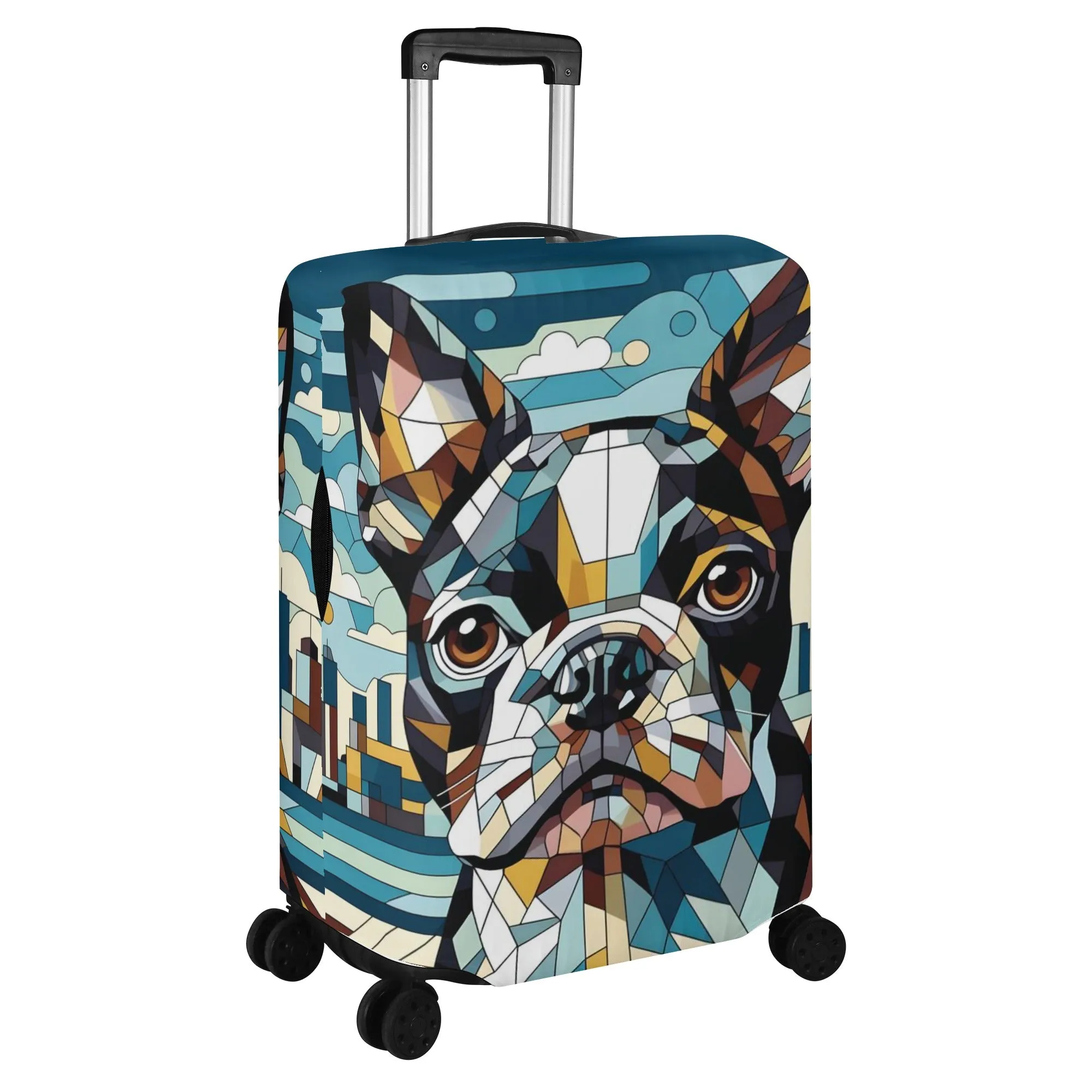 Baxter - Luggage Cover for Boston Terrier lovers