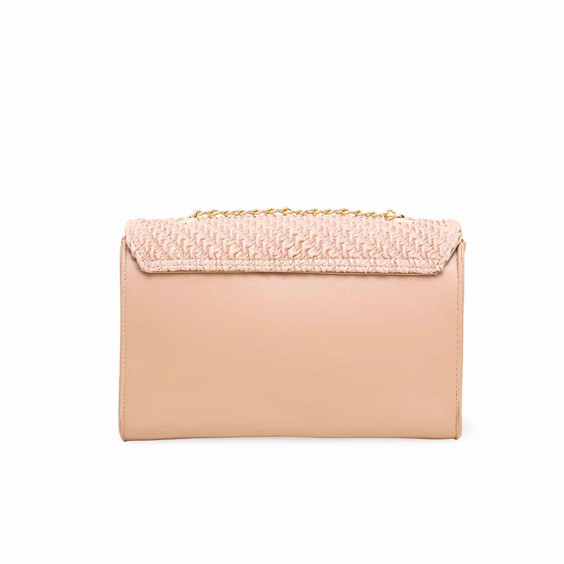 Beige Formal Shoulder Bag P54541