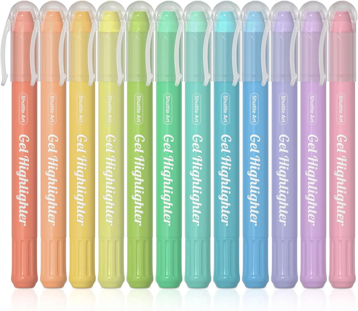 Bible Highlighters - Set of 12 Pastel Colors