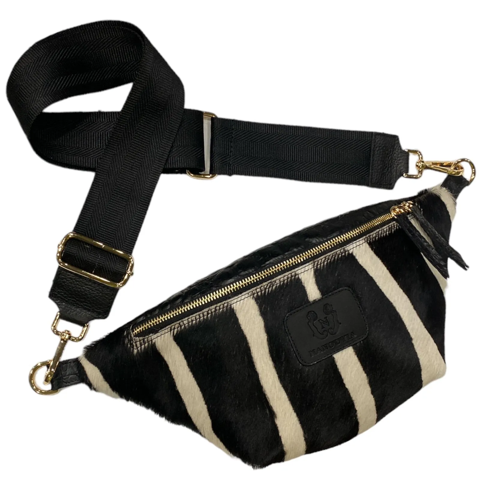 BLACK AND WHITE ART LIMITED EDITION BELT BAG