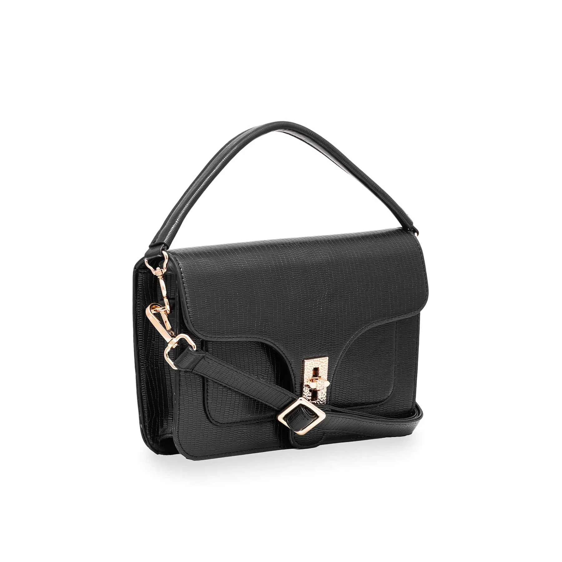 Black Formal Shoulder Bag P55560