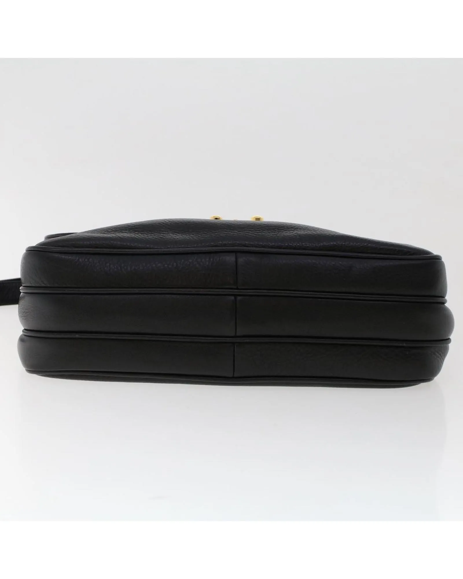 Black Patent Leather Shoulder Bag