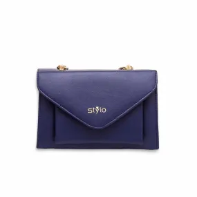 Blue Casual Shoulder Bag P55480