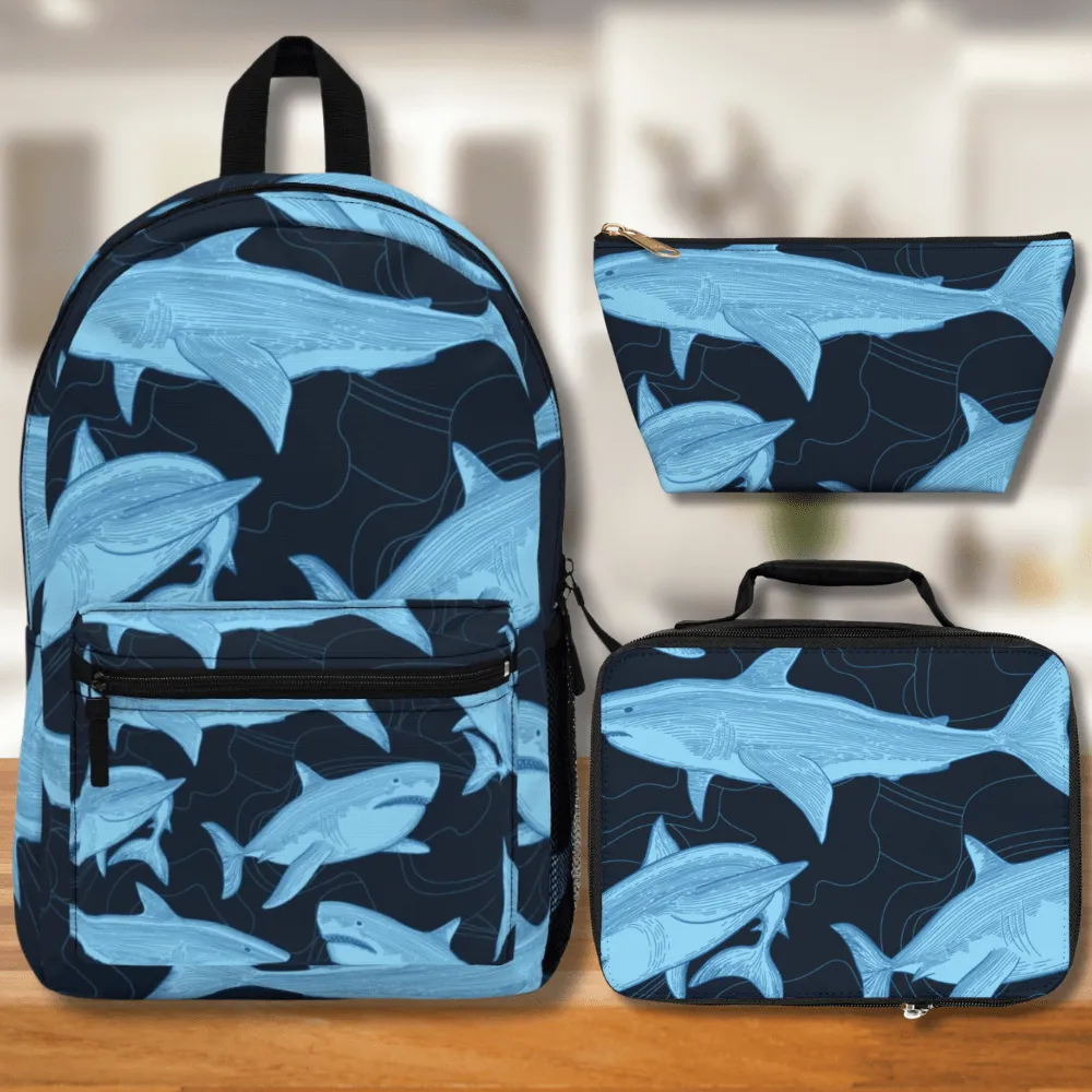 Blue Sharks Backpack