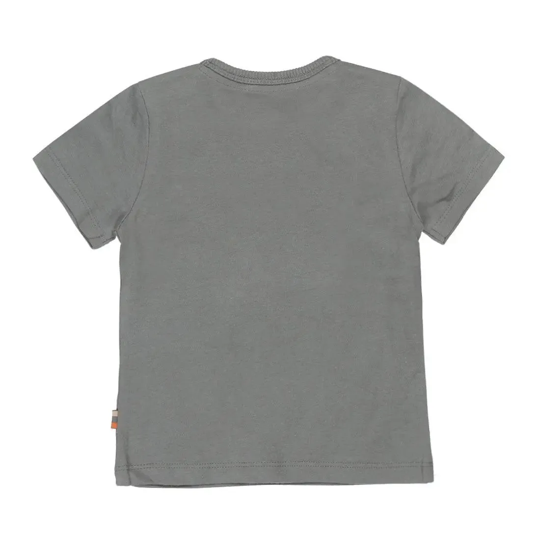 Boys T-shirt Army Green Suitcase | Dirkje