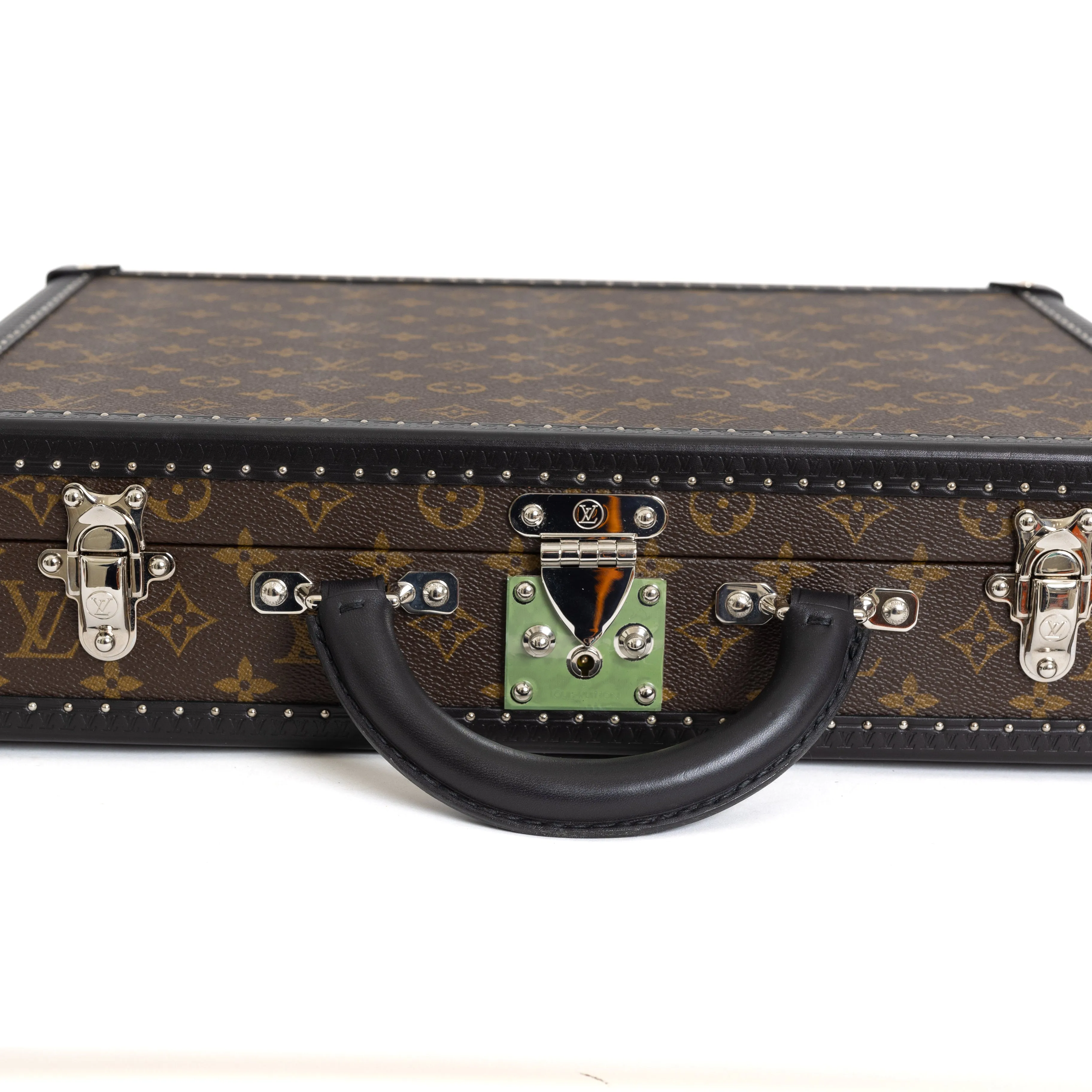 Briefcase Trunk Macassar Monogram President 8011