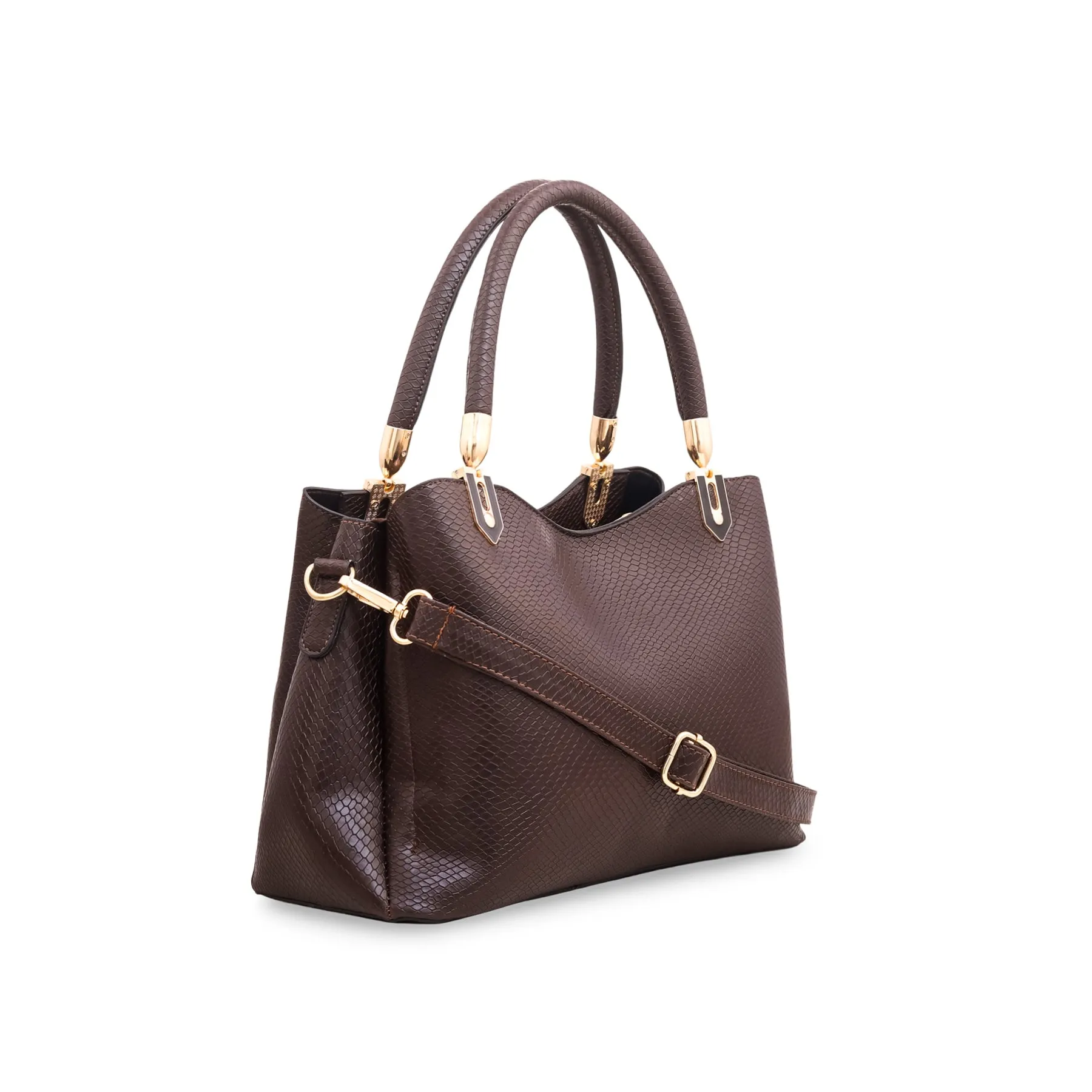 Brown Formal Hand Bag P55502