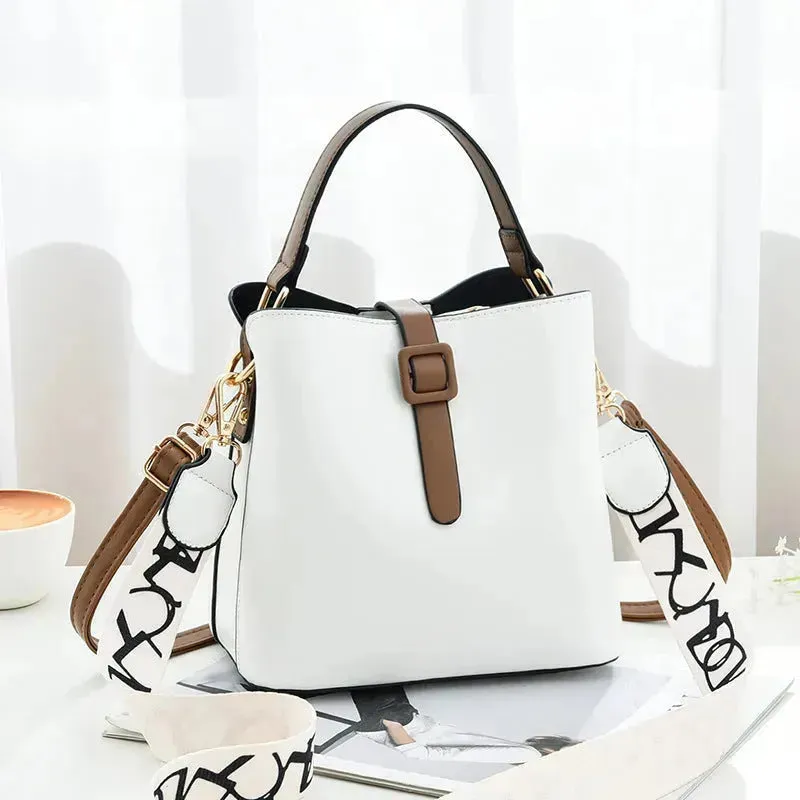 Bucket Bag Fashion Shoulder Bag Cross-body Female Handbag