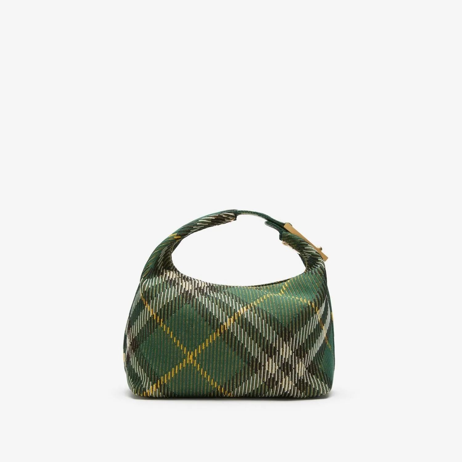 BURBERRY Medium Green Duffle Handbag