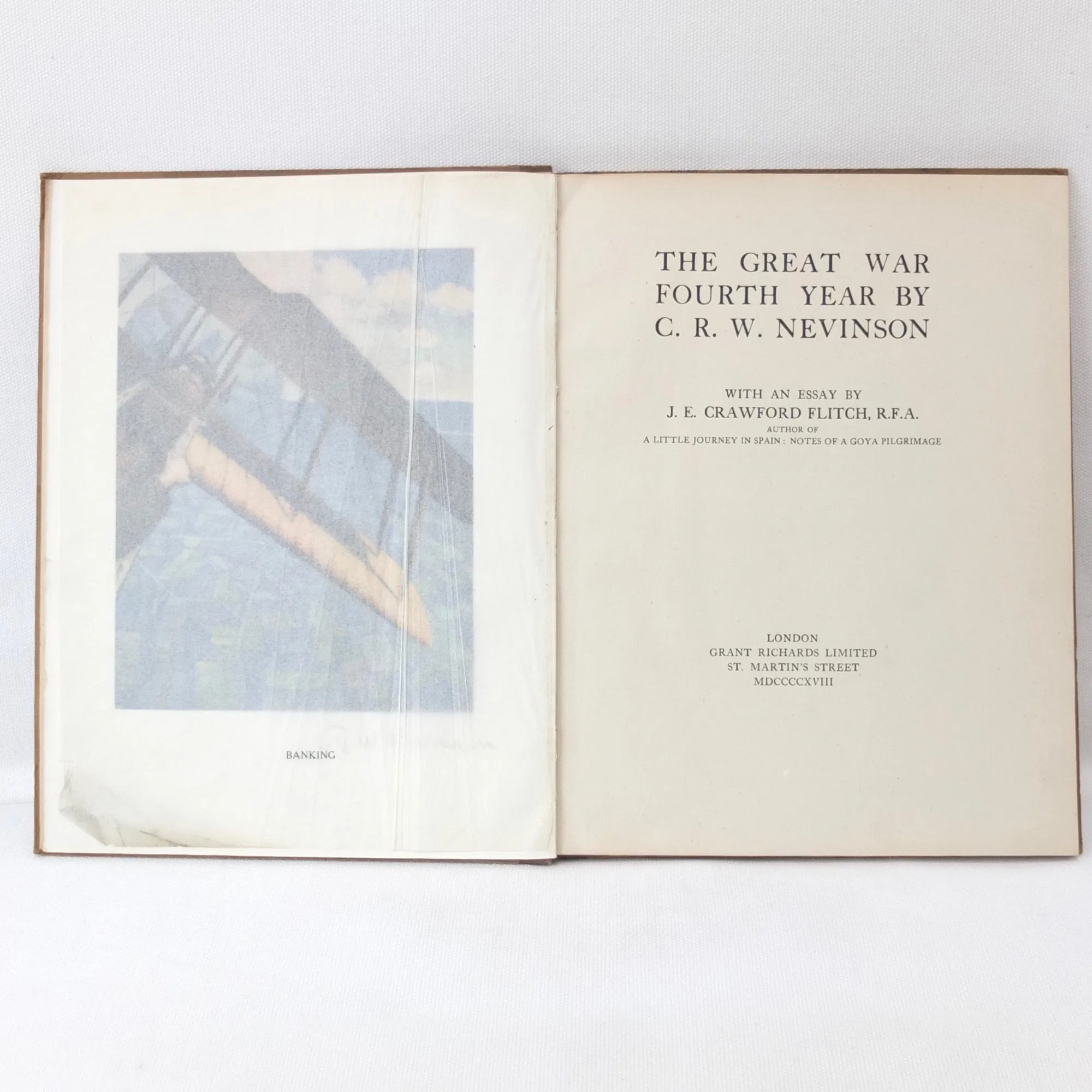 C. R. W. Nevinson | The Great War (1918) | Signed