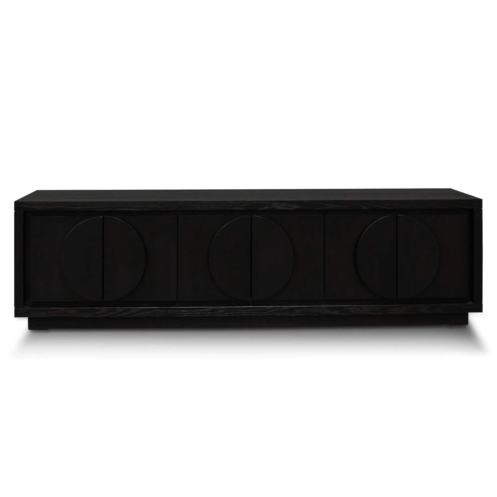 Calibre 2m Entertainment TV Unit - Textured Espresso Black