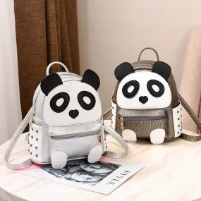 Cartoon panda backpack