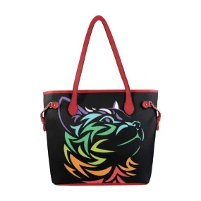 Cat Art Print Classic Tote Bag For Women