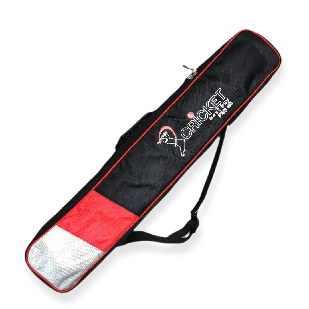 CBB Pro 100 Cricket Bat Cover Bag Full Length All-in-One Padded Shoulder Strap